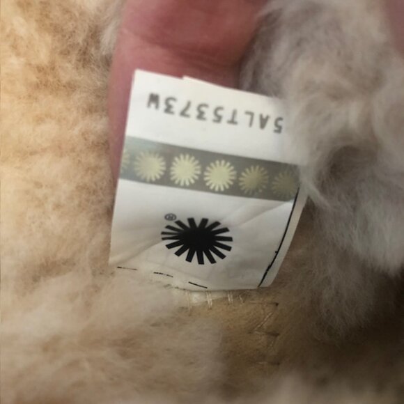 UGG Cassie Poppy Metallic Bootie / Baby Boots - Gold, Infant / Toddler Size 2/3 - Picture 10 of 12